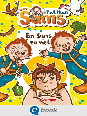 cover image of Das Sams 8. Ein Sams zu viel